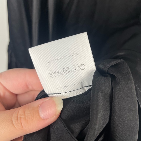 Cecilie Bahnsen Annabella Black Silk Dress size 4 - Picture 9 of 11